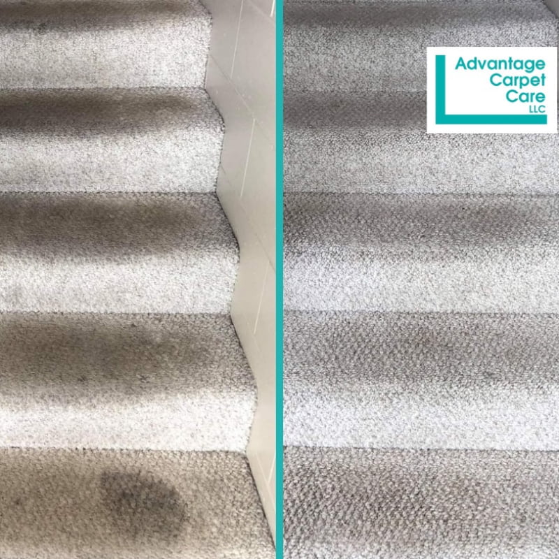before and after pictures of a staircase carpet kaneohe hi